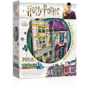 Harry Potter 3D Pussel Madam MalkinÂ´s & Florean FortescueÂ´s Ice Cream 290 bitar