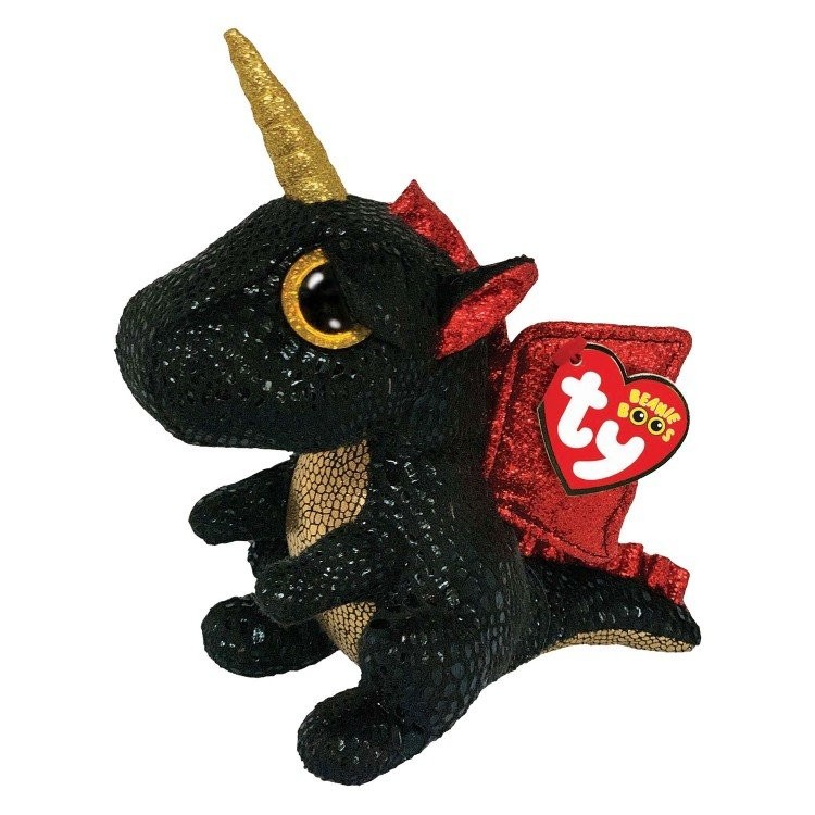 TY Beanie Boos GRINDAL Drake med horn reg