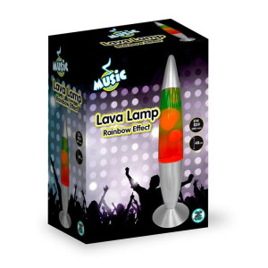 Lavalampa Rainbow Effect 48cm