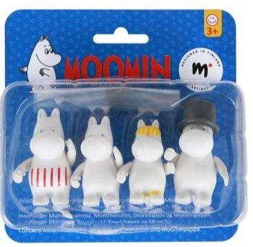 Mumin Figurer Muminfamiljen 4st