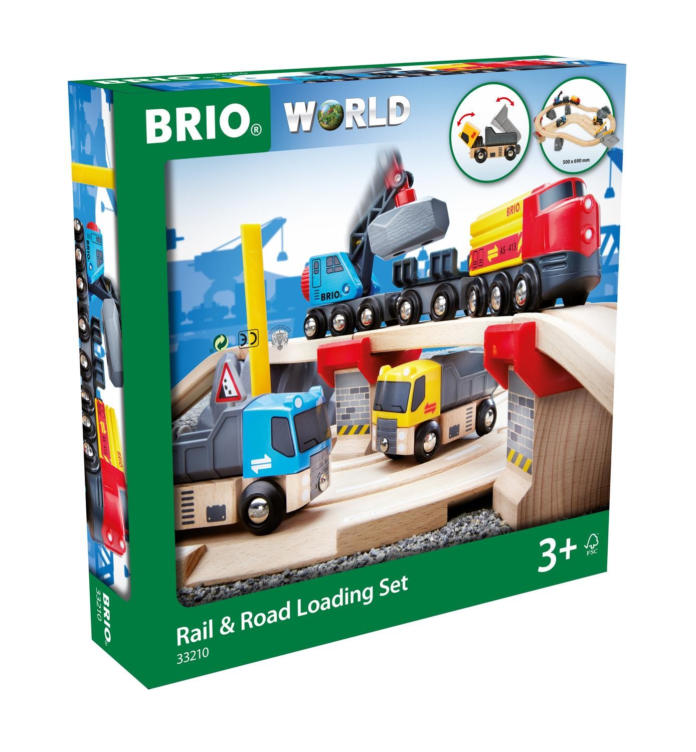 Brio Rail & Road Lastset 33210