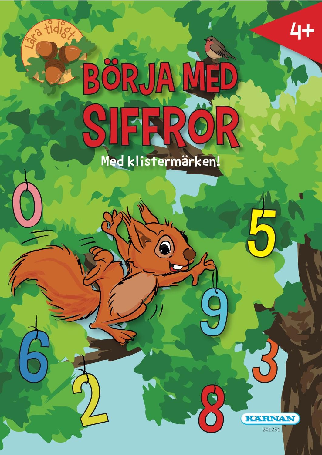 Börja med siffror Lära Tidigt Pysselbok