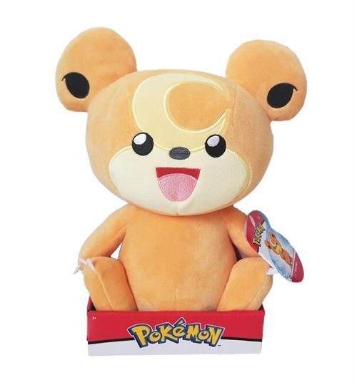 Pokemon Mjukdjur 30cm Teddiursa | Kända karaktärer | Bra Leksaker