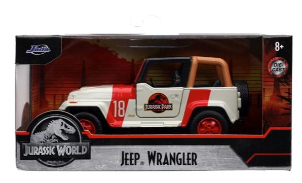 Jurassic World Jeep Wrangler Metall 1:32