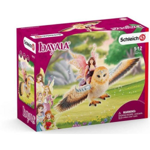 schleich® BAYALA Älva på glitteruggla 70713