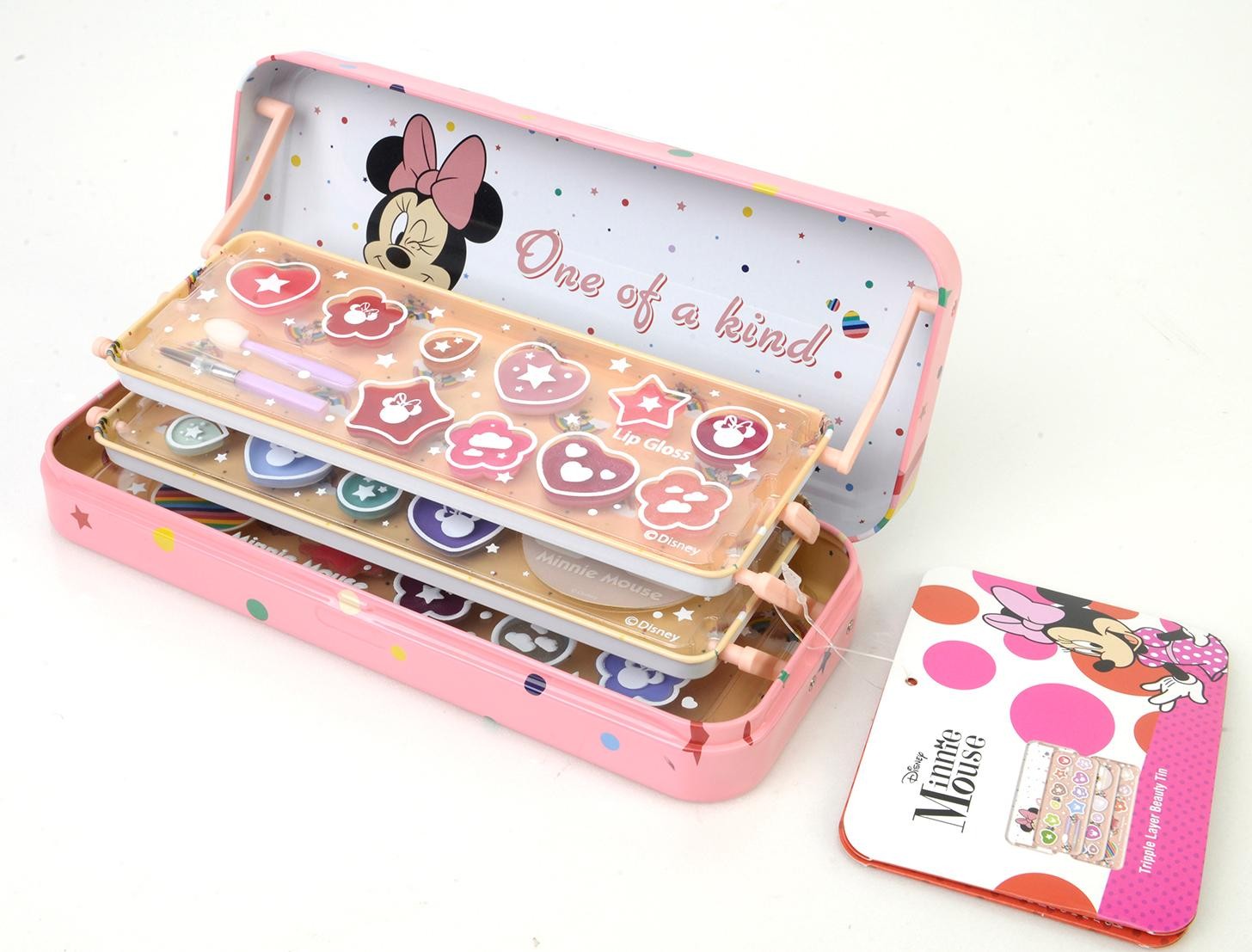 Minnie Mouse Sminkbox tre lager