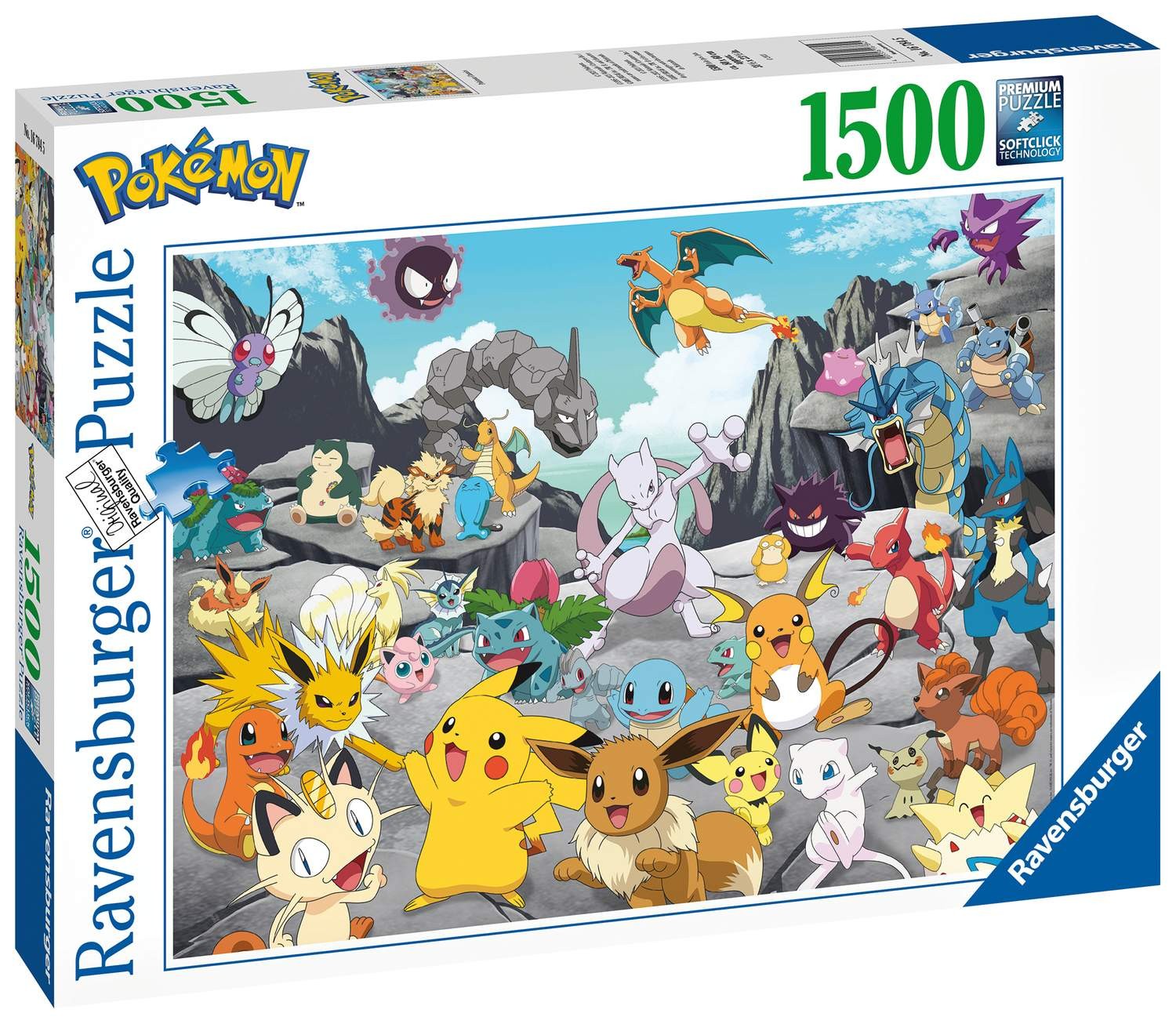 Ravensburger Pokémon Classics Pussel 1500 bitar