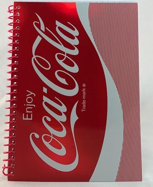 Coca­Cola Block Metallic A5 rutor