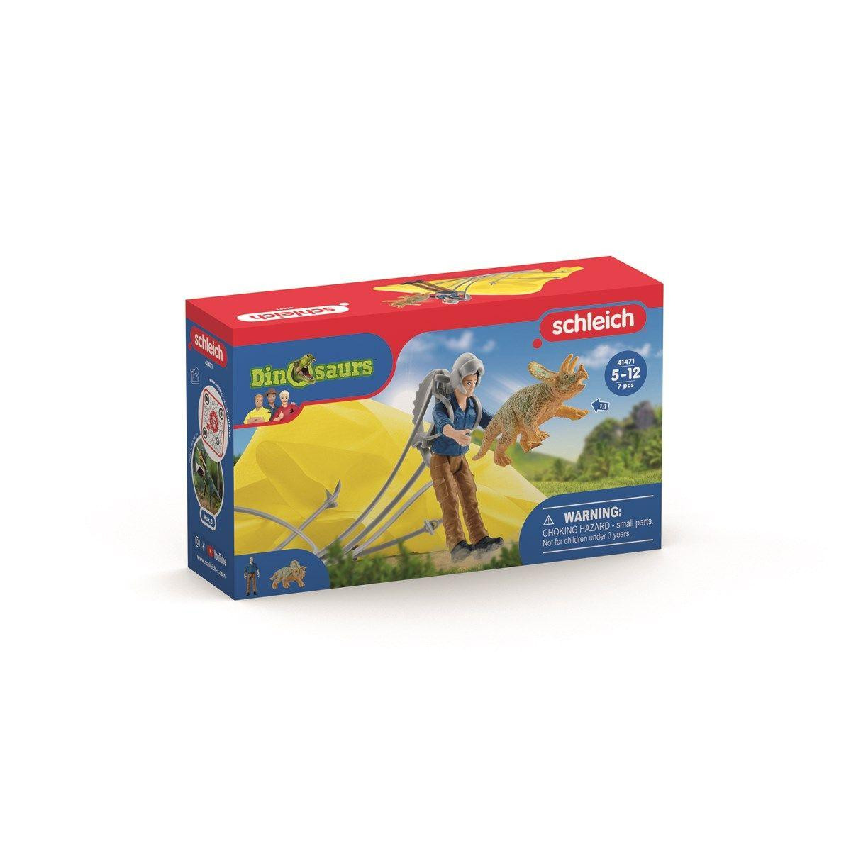 schleich DINOSAURS Fallskärmsräddning 41471